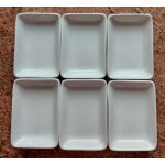 Lot de 6 coupelles en porcelaine blanches (mise en bouche)