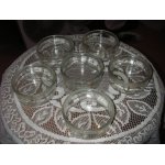 Lot de 6 raviers en verre, coloris transparent, dimensions: diamètre 9 cm, profondeur 3 cm. pas d'envoie ... Lot de 6 raviers en verre, coloris transparent, dimensions: diamètre 9 cm, profondeur 3 cm. pas d'envoie ...
