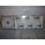 Lot de 6 tasses avec ses sous - tasses -  arcopal  - * * * en verre opale tremp * * * - vintage