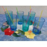 Lot de 6 verres a orangeade