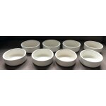 Lot de 8 ramequins en cramique Ø 9, 5 cm h. 3, 8 cm