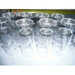 Lot de 9 fltes veuve cliquot