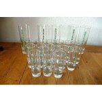 Lot de verres chartreuse