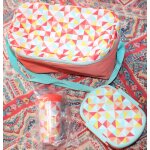 Lunch box avec mug et son sac isotherme orange