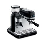 Machine  caf avec broyeur et pompe ulka big venice noire kitchencook