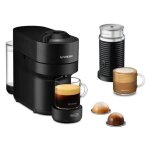 Machine  caf nespresso vertuo pop env90. bae de delonghi - noir