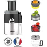 Magimix juice expert 4 - extracteur de jus / presse citron / hachoir - 400 watt - chrome noir / mat Magimix juice expert 4 - extracteur de jus / presse citron / hachoir - 400 watt - chrome noir / mat