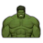 Marvel comics buste / tirelire hulk 22 cm
