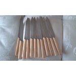 M�nag�re 12 couteaux a dents rennes inox