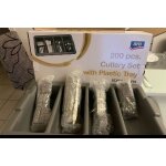 Mnagre 200 pices en inox