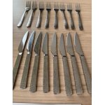 Mnagre 32 pices en inox - gris mtallis