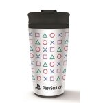 Metal travel mug playstation