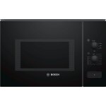 Micro - ondes bosch bfl550mb0 - série 4 - encastrable - 900 w - 25 l - noir Micro - ondes bosch bfl550mb0 - série 4 - encastrable - 900 w - 25 l - noir