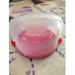 Mini - cloche a gateaux ou fromage ou range cd tupperware