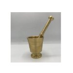 Mortier et pilon laiton massif artisanal cuisine art culinaire design elégant intemporel robuste outil ... Mortier et pilon laiton massif artisanal cuisine art culinaire design elégant intemporel robuste outil ...