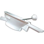 Moulin a l�gumes en plastique - grille en inox n2