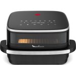 Moulinex al4018f0 easy fry xl surface & pizza, air fryer, grande surface de cuisson