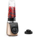 Moulinex blend up lm190af0 blender 0, 85 l m�langeur de table 1000 w noir et or