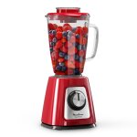 Moulinex blendforce lm430510 - bol mixeur blender - 1. 75 litres - 800 watt - rouge
