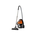 Moulinex compacteo ergo cyclonic mo5325pa - aspirateur - traineau - sans sac - noir / orange