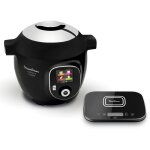 Moulinex cookeo + connect multicuiseur, capacit 6 l, cuisson pression ce859800