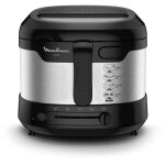 Moulinex uno af215d10 - friteuse - 1. 8 litres - noir / inox