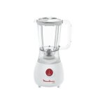 Moulinex uno lm2201b1 - bol mixeur blender - 1. 25 litres - 350 watt - blanc / rouge