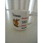 Mug arcopal signe du zodiac verseau