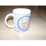 Mug  chat sur patchwork