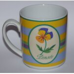 Mug guy degrenne sucr - sal  rayures  pense