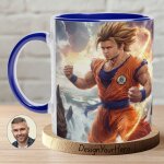 Mug photo personnalis� sangoku dragon ball z ¿ plusieurs mod�les au choix