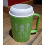 Mug thermos isotherme vert