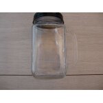 Mug transparent avec couvercle viss�