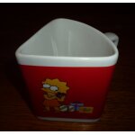 Mug triangulaire : lisa , les simpson - quick noël 2011 Mug triangulaire : lisa , les simpson - quick noël 2011