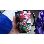 Mug las vegas avec motifs colors en relief grand format 12. 2 cm de haut 9. 5 cm de diamtre sans la ...
