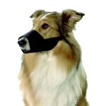 Museli�re en nylon noir taille xxl - saint bernard mastiff
