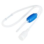 Nettoyeur de siphon aquarium changeur d'aspirateur manuel eau