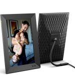 Nixplay appareil photo cadre photo numrique intelligent 10, 1 pouces, partagez instantanment des clips ...