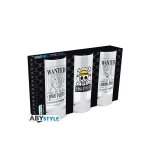 One piece - set de 3 verres