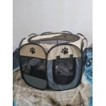 Parc portable pour animaux de compagnie, pliable pour petits chiens et chats , caf m