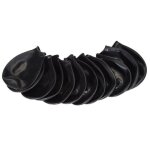 Pawz - dog shoe xs 5. 1 cm black 12 pcs - (278094)