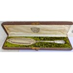 Pelle a poisson en argent massif art nouveau