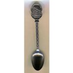 Petite cuill�re de collection -  ; colmar  ; - en inox