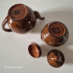 Petite th�i�re, cafeti�re, mod�le mary de sarreguemines, vintage