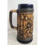 Pichet de bi�re allemand, marron grand format, gerz w. germany