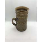 Pichet carafe pot a eau vase grs pyrit poterie artisanale terre anse poigne haut haute