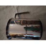 Pichet inox , diamtre 15 cm , hauteur 17 cm