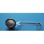 Pince a th�, boule, infuseur passoire - manche a ressort ¿ 16cm de long , diam�tre boule 4, 5cm environ ...
