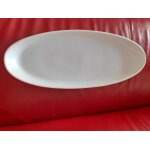 Plat porcelaine blanche ovale Plat porcelaine blanche ovale
