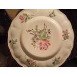 Vend plat sarguemine + 1 assiette en lun�ville + cendrier en lun�ville ¿��